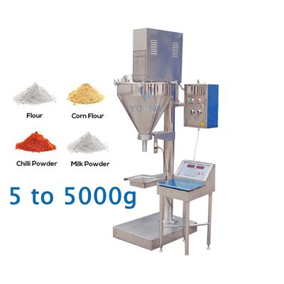 Semiautomatisk pulverposemaskine
