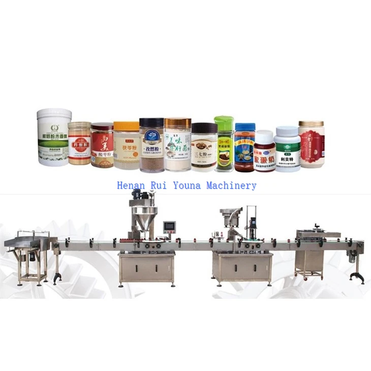 Powder Filling Sealing And Capping Machine
