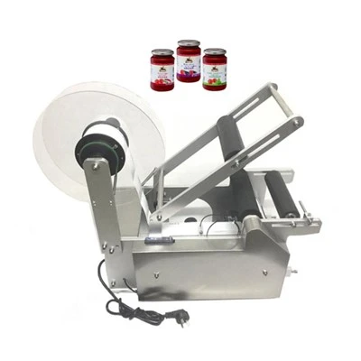 Semi-automatisk mærkatmaskine