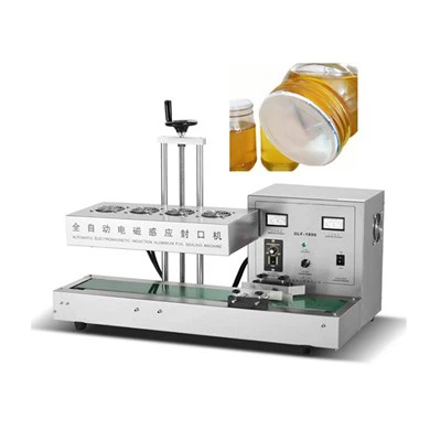 Induktion aluminiumsfolie pakningsforseglingsmaskine